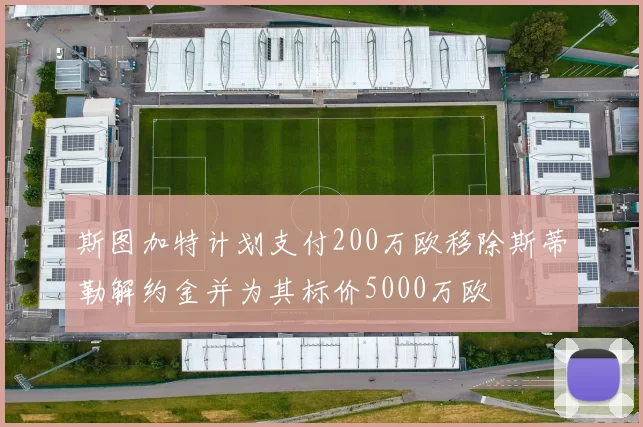 斯图加特计划支付200万欧移除斯蒂勒解约金并为其标价5000万欧